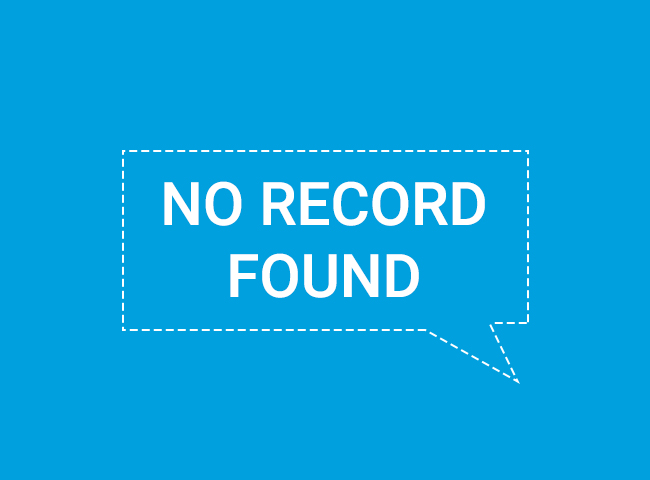 No Record Found
